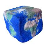 Pavé de Paris / Earth Cube / Unique piece. by Stephane Jaspert