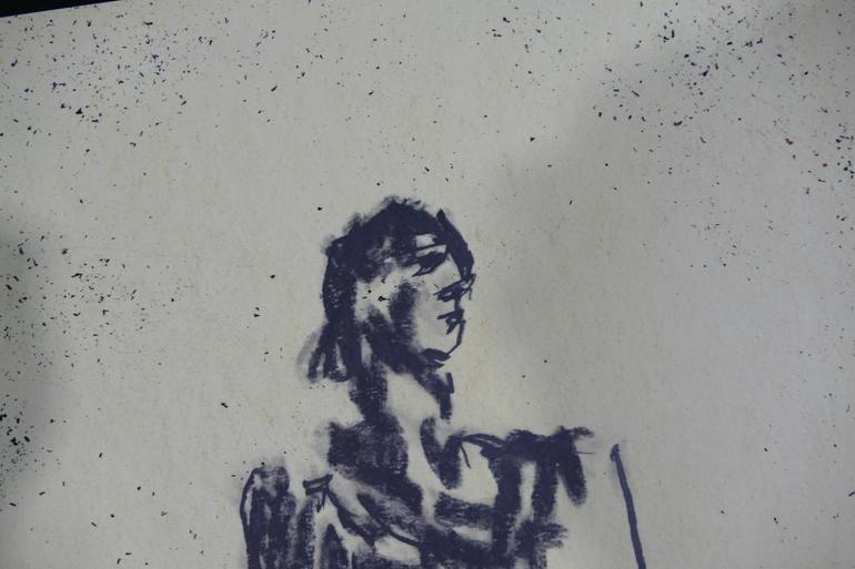 Original Expressionism Other Drawing by Bernard Pons