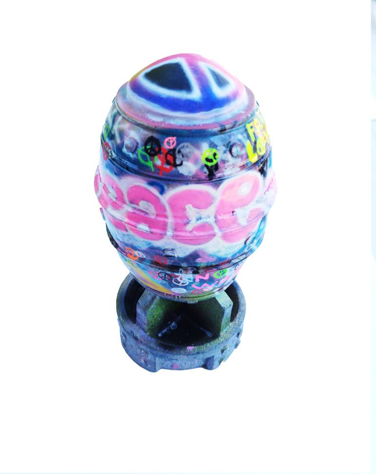 Original Conceptual Architecture Sculpture by Giuseppe Valia