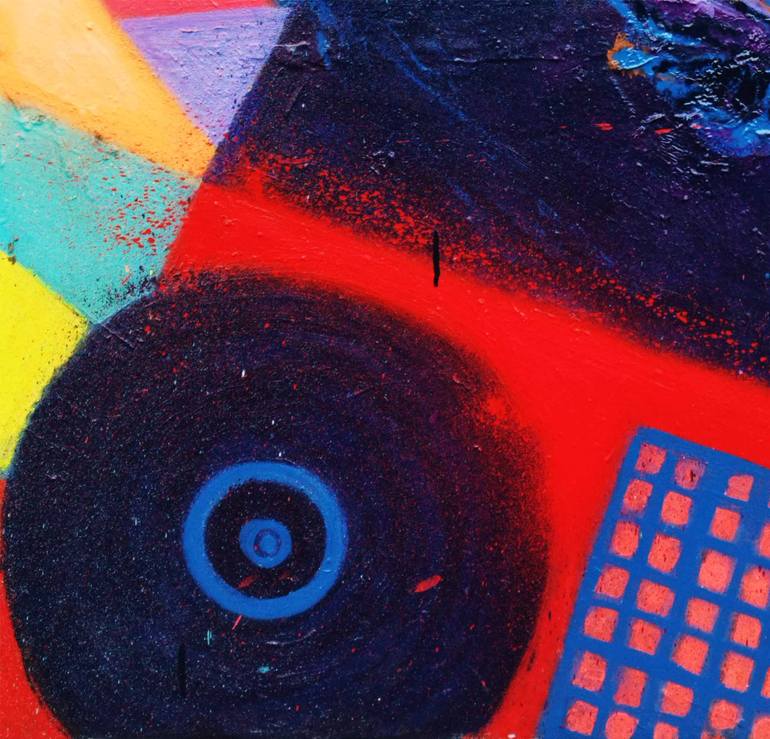 Original Contemporary Graffiti Painting by Giuseppe Valia