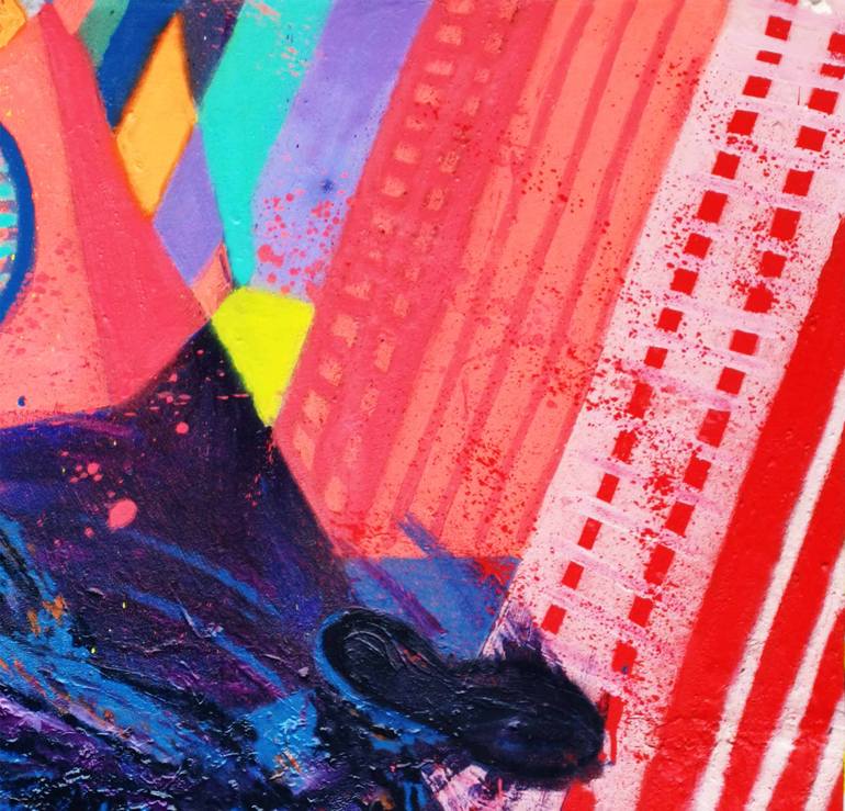 Original Contemporary Graffiti Painting by Giuseppe Valia