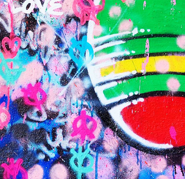 Original Street Art Pop Culture/Celebrity Painting by Giuseppe Valia
