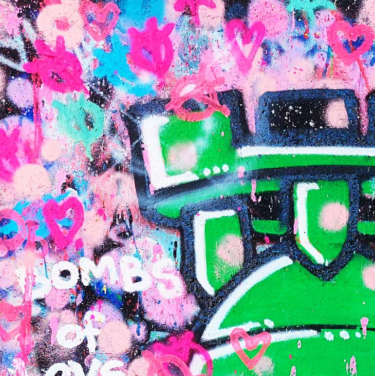 Original Street Art Pop Culture/Celebrity Painting by Giuseppe Valia