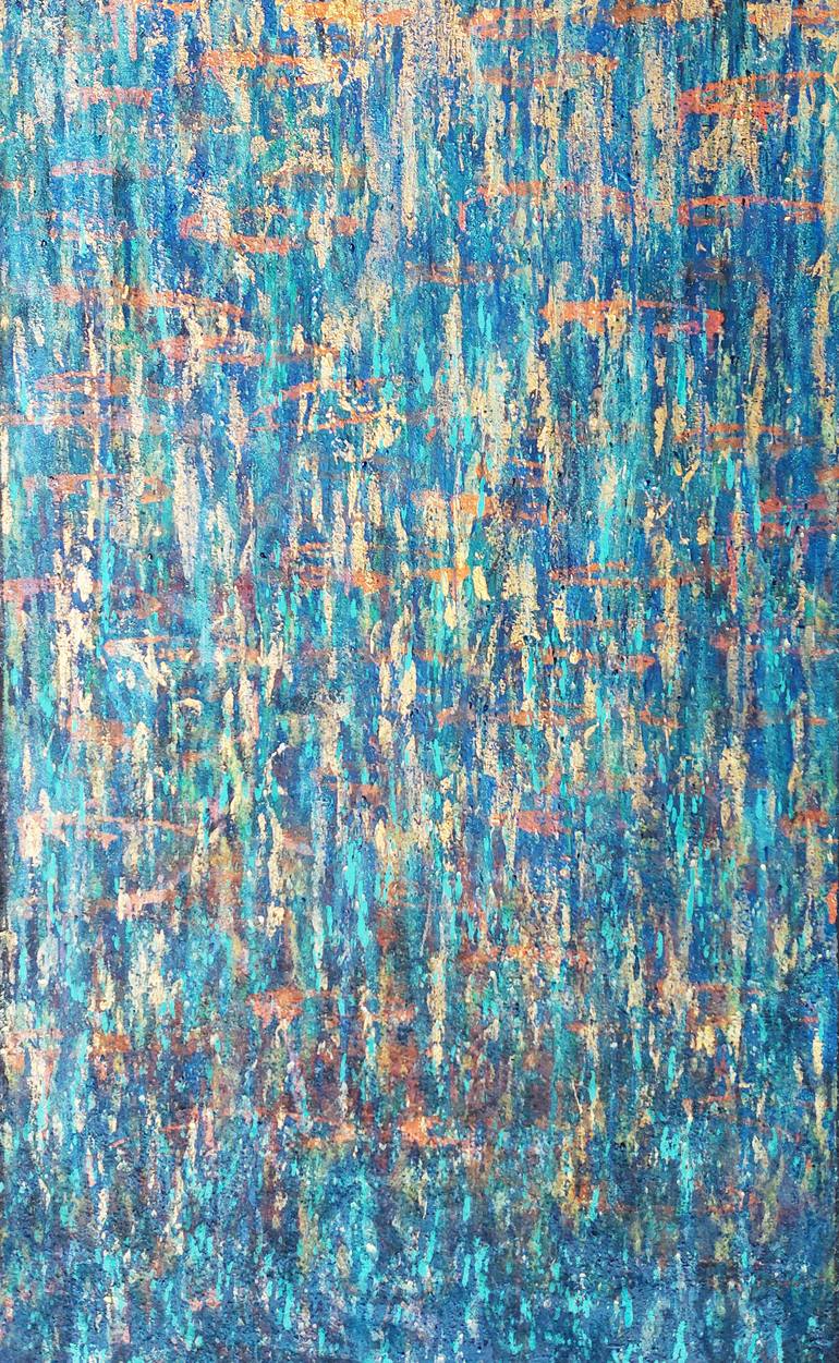 Original Conceptual Abstract Painting by Giuseppe Valia