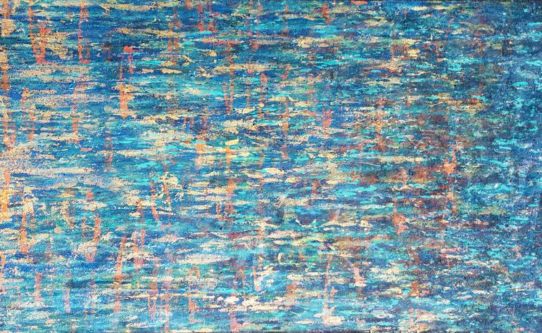 Original Conceptual Abstract Painting by Giuseppe Valia