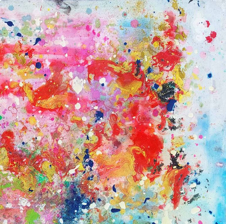 Original Street Art Abstract Painting by Giuseppe Valia