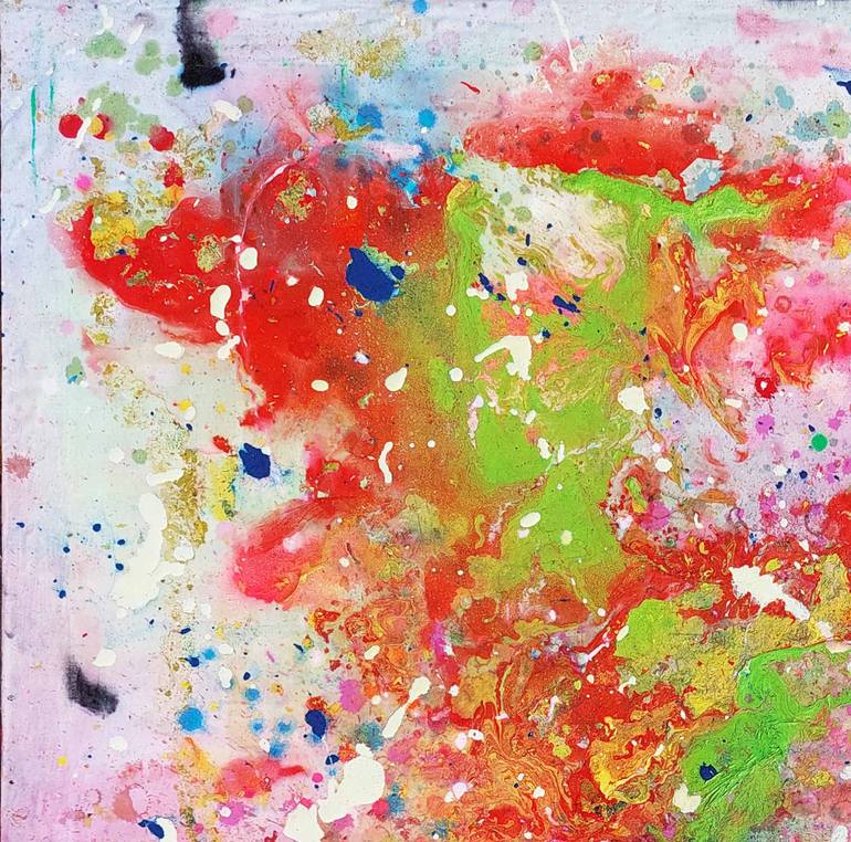 Original Street Art Abstract Painting by Giuseppe Valia