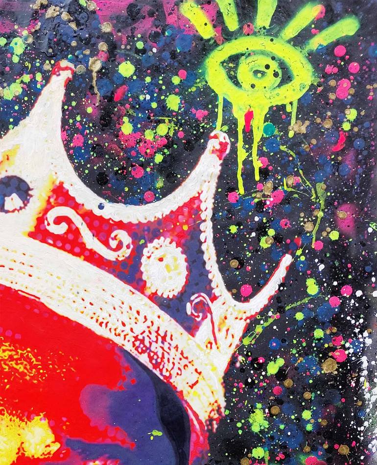 Original Street Art Pop Culture/Celebrity Painting by Giuseppe Valia