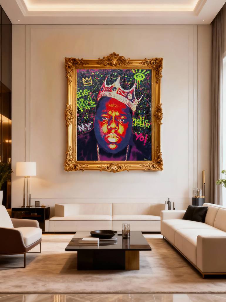 Original Street Art Pop Culture/Celebrity Painting by Giuseppe Valia