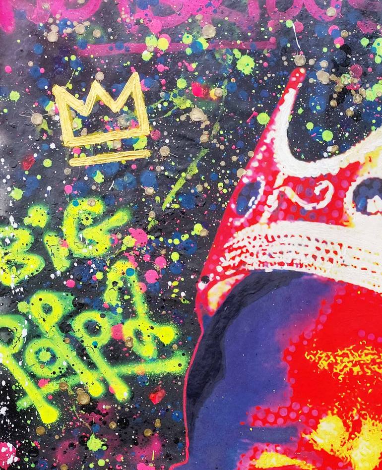 Original Street Art Pop Culture/Celebrity Painting by Giuseppe Valia