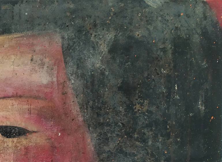 Original Conceptual People Painting by Giuseppe Valia