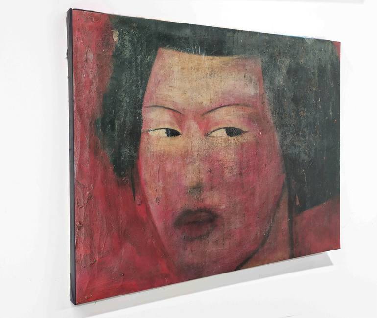 Original Conceptual People Painting by Giuseppe Valia