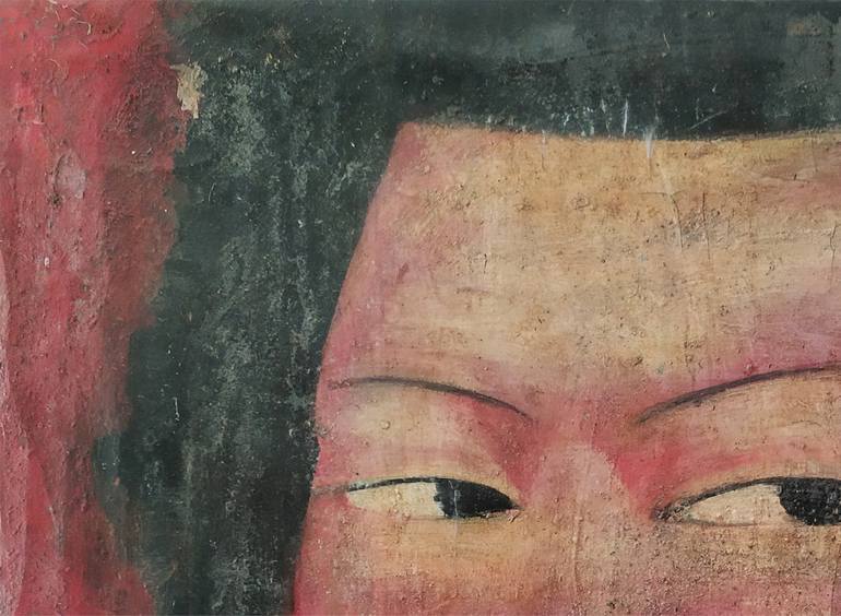 Original Conceptual People Painting by Giuseppe Valia
