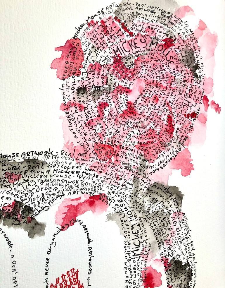 Original Conceptual Pop Culture/Celebrity Drawing by Ralph Posset