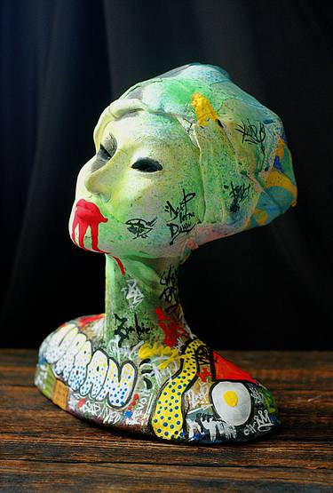 Original Women Sculpture by Inna Grigorschuk