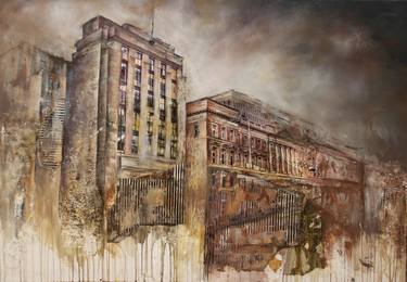 Print of Fine Art Architecture Paintings by Elia M