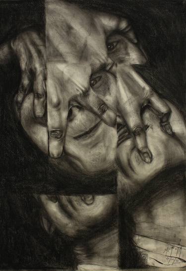 Original Surrealism Women Drawings by Asryn Eden