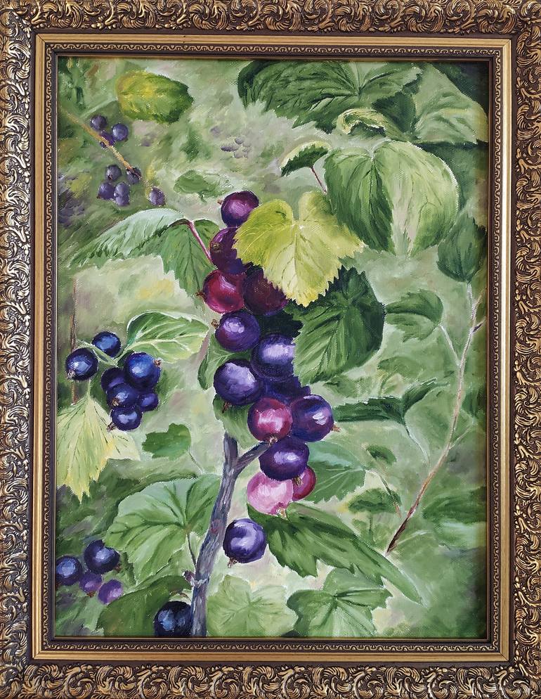 Original Botanic Painting by Natalia Fedotovskikh