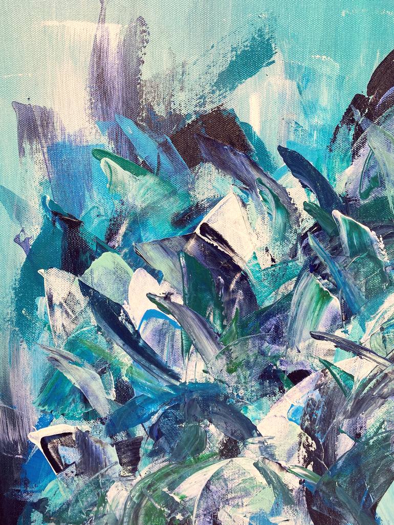 Original Abstract Expressionism Abstract Painting by Pia Jones