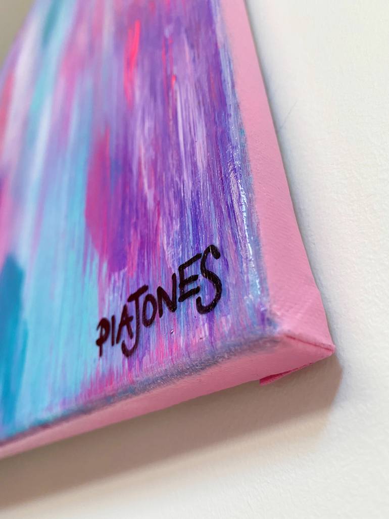 Original Abstract Expressionism Abstract Painting by Pia Jones