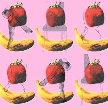 Print of Pop Art Food & Drink Digital by Anna Savtchenkov