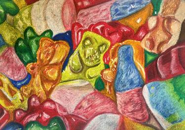 Original Expressionism Food Paintings by Makhdooma Mallhi