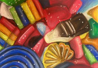 Original Expressionism Food Paintings by Makhdooma Mallhi