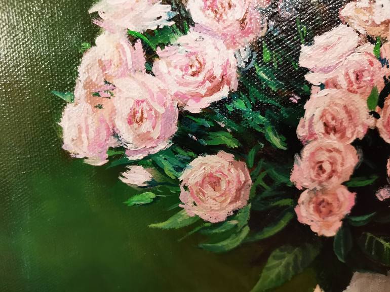 Original Floral Painting by Andrei Tsoukanov