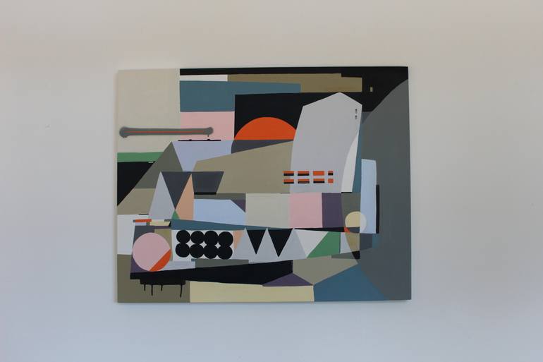 Original Abstract Painting by Beto Fame