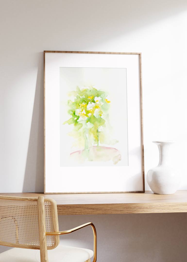 Original Impressionism Floral Painting by Evgeniya Bobkova