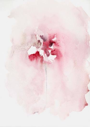 Print of Abstract Floral Paintings by Evgeniya Bobkova