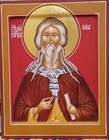 Icon of the Prophet of God Elijah thumb