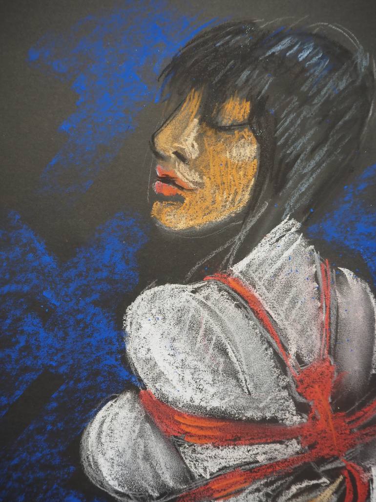 Original Contemporary Women Drawing by Alfia Kircheva