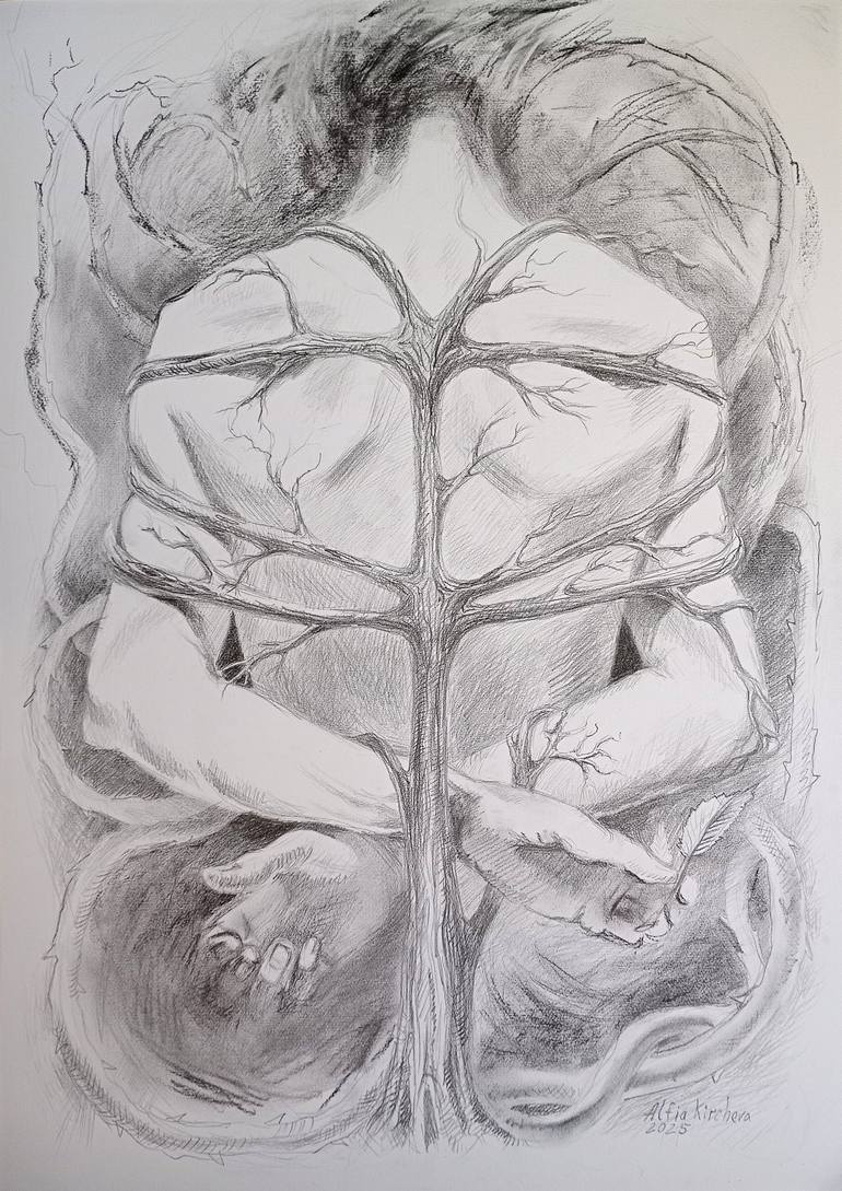 Original Conceptual People Drawings by Alfia Kircheva
