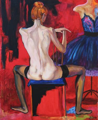 Print of Erotic Paintings by Alfia Kircheva