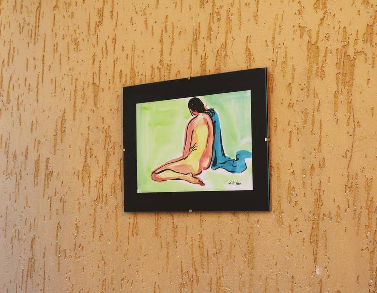 Original Nude Painting by Alfia Kircheva