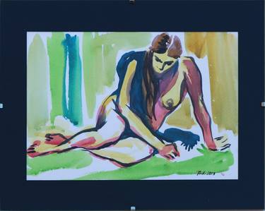 Print of Fine Art Nude Paintings by Alfia Kircheva