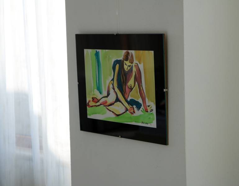 Original Nude Painting by Alfia Kircheva