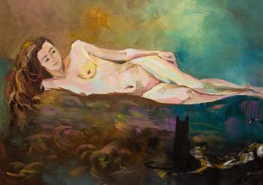 Print of Documentary Nude Paintings by Alfia Kircheva