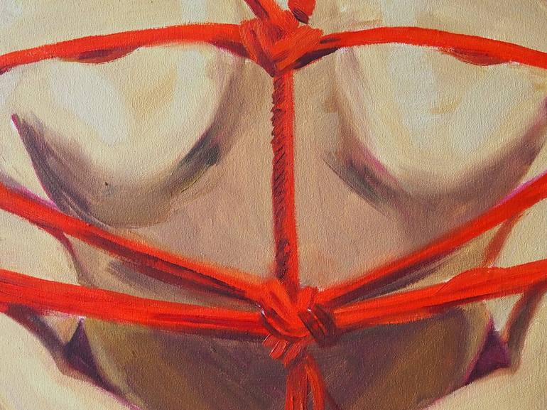 Original Expressionism Body Painting by Alfia Kircheva
