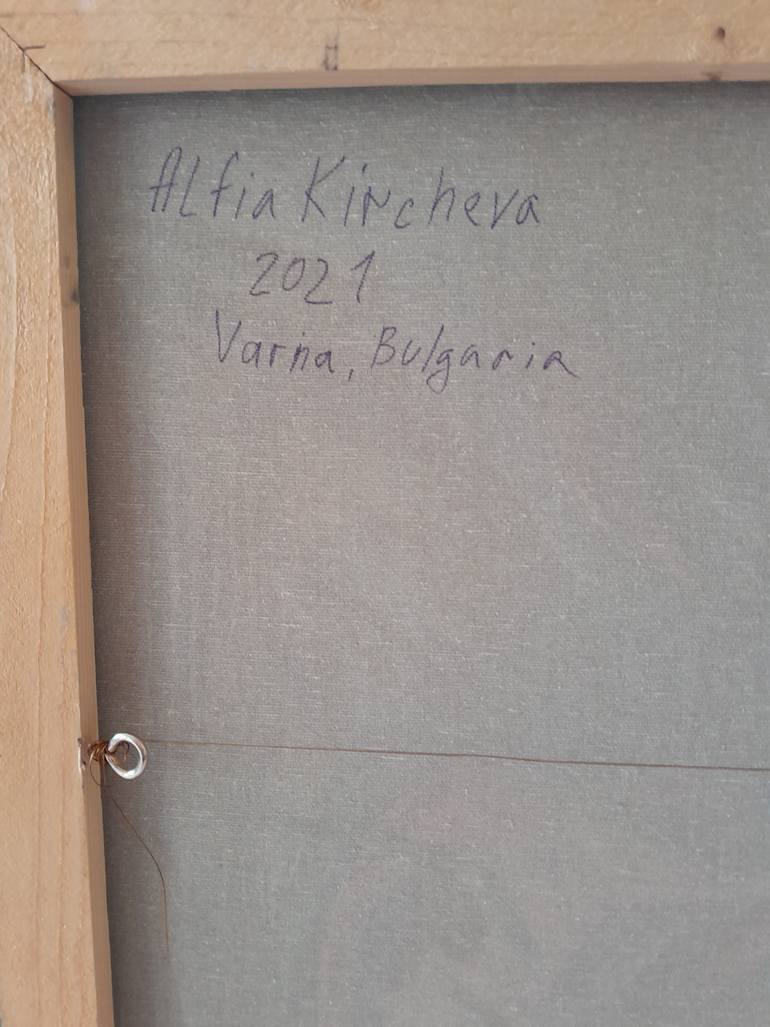 Original Contemporary Erotic Painting by Alfia Kircheva