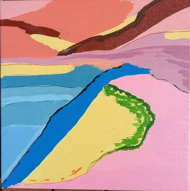 Original Abstract Expressionism Abstract Painting by Alpana Rai