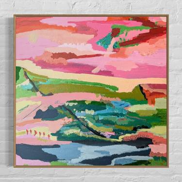 Original Abstract Expressionism Abstract Painting by Alpana Rai