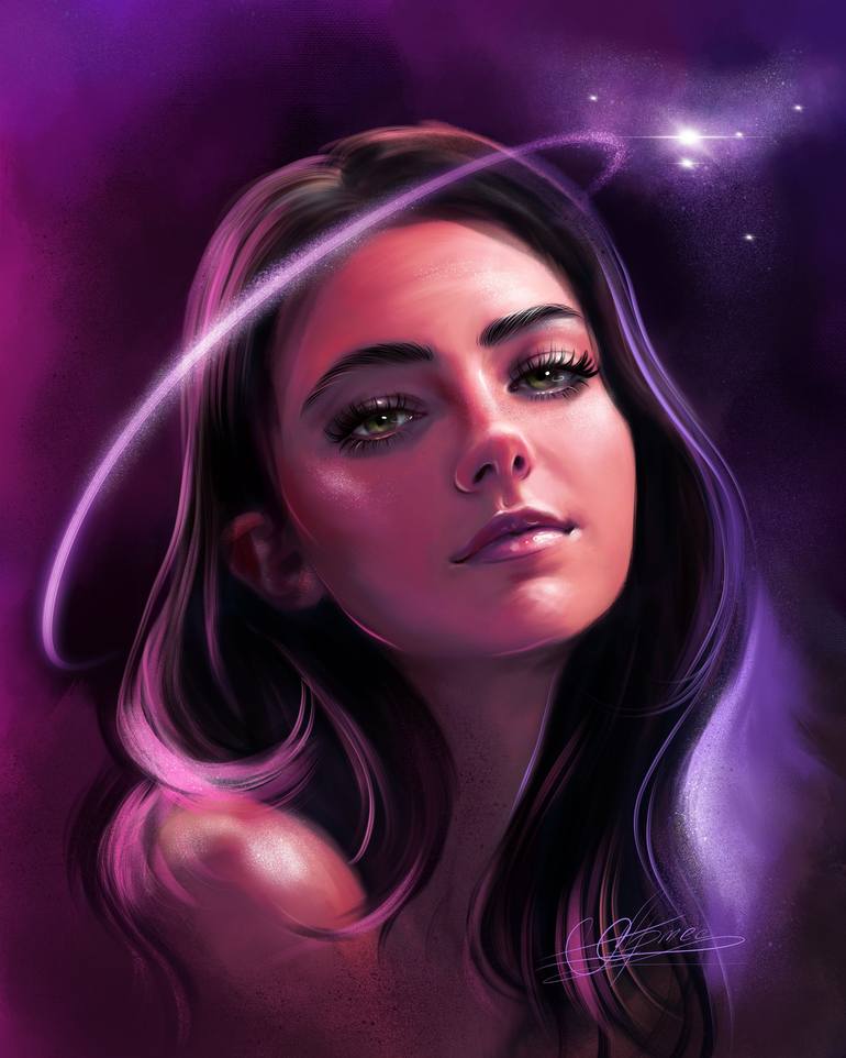 Digital art Drawing by Olga Serebrovaartes Saatchi, image size:770x962