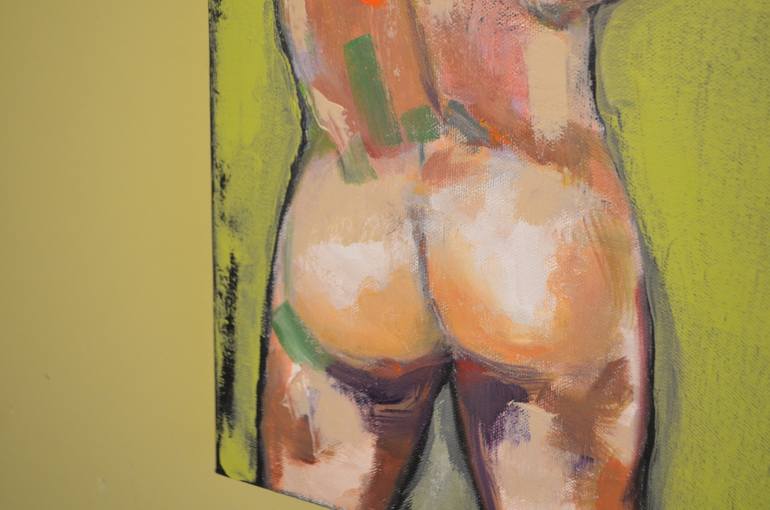 Original Expressionism Nude Painting by Eric Orlandi