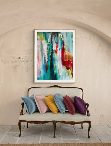 Print of Abstract Expressionism Abstract Paintings by Natalia Denisko