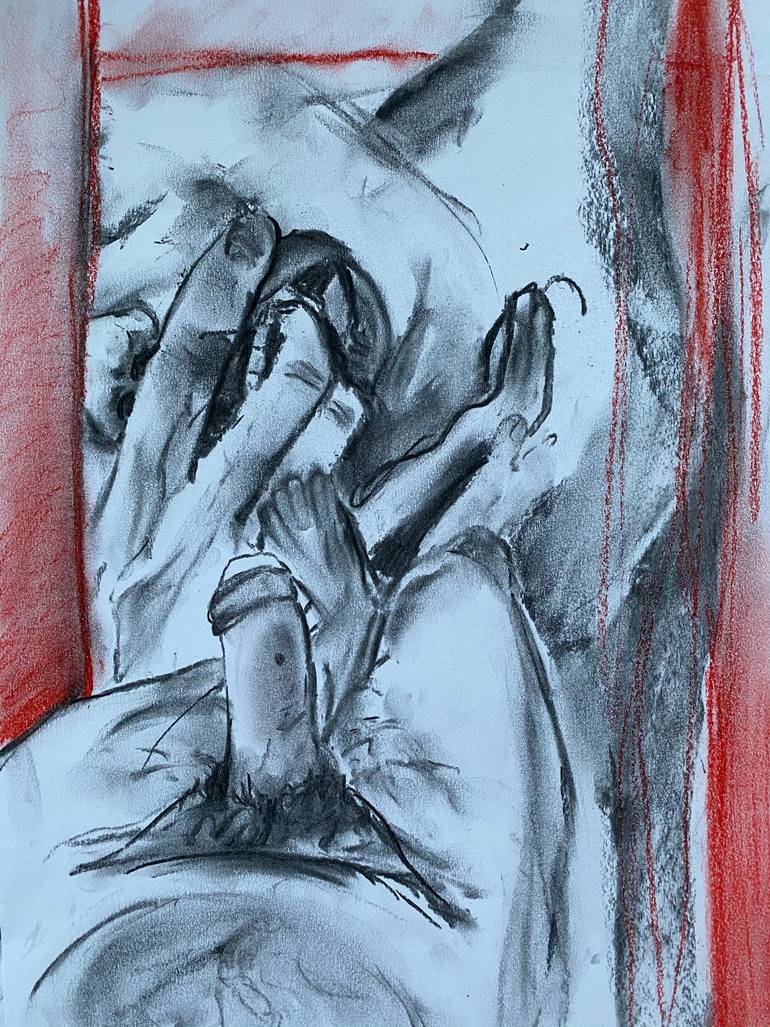 just us Drawing by Julia Doll