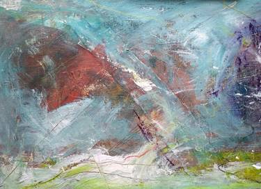 Original Abstract Expressionism Abstract Paintings by Richard Hassall