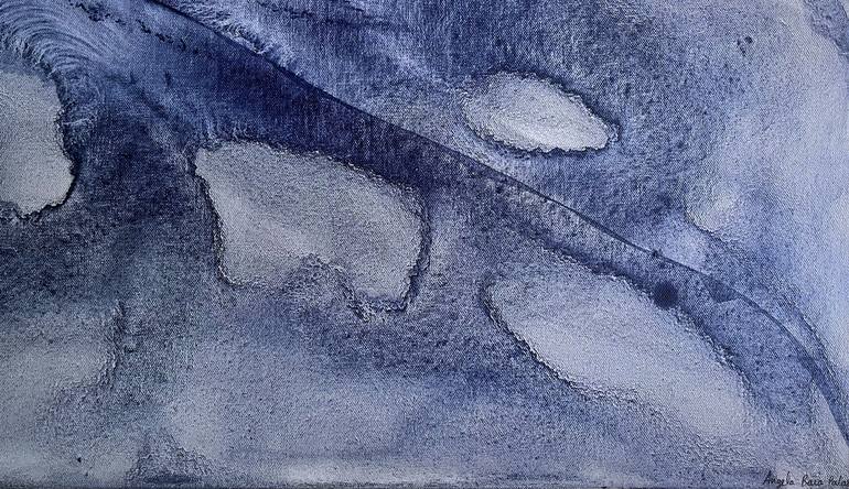 Original Abstract Expressionism Abstract Painting by Angela Baia Palas