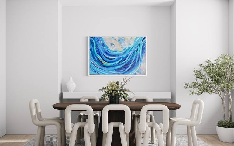 Original Contemporary Abstract Painting by Sarah Schneider